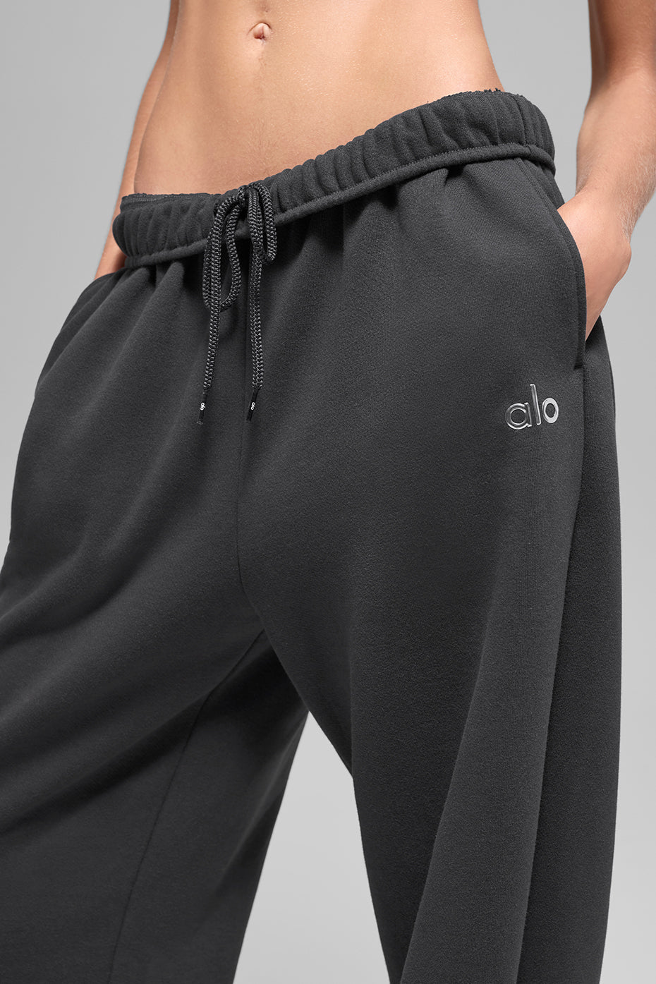 Pantalon De Survêtement Coupe Droite Accolade - Anthracite