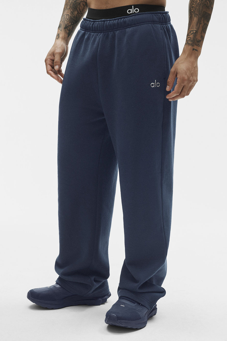 Pantalon De Survêtement Coupe Droite Accolade - Navy