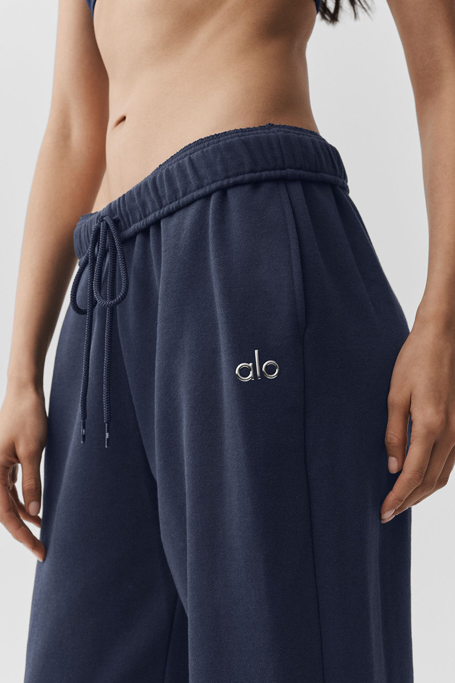 Pantalon De Survêtement Coupe Droite Accolade - Navy