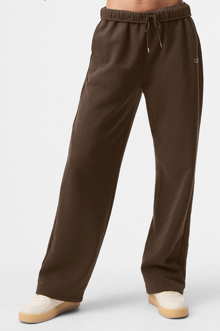 Pantalon De Survêtement Coupe Droite Accolade - Espresso