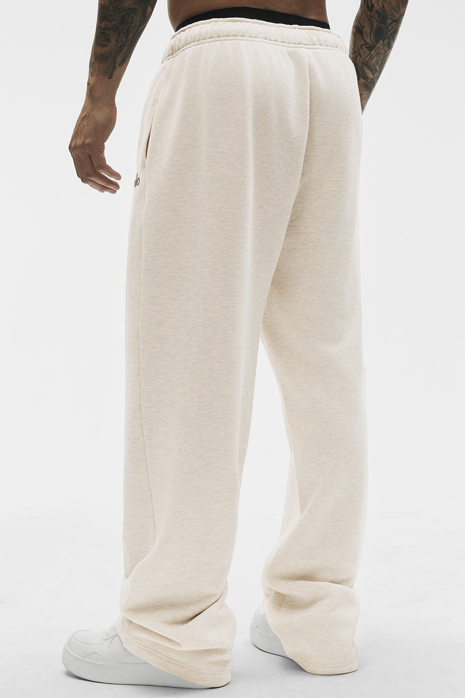 Pantalon De Survêtement Coupe Droite Accolade - Oatmeal Heather
