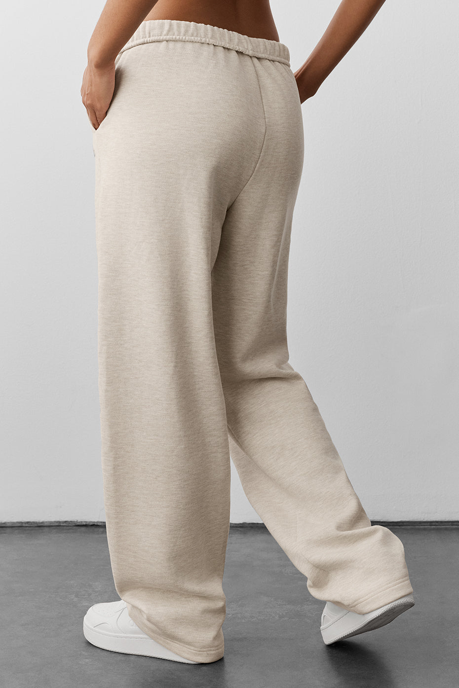 Pantalon De Survêtement Coupe Droite Accolade - Oatmeal Heather