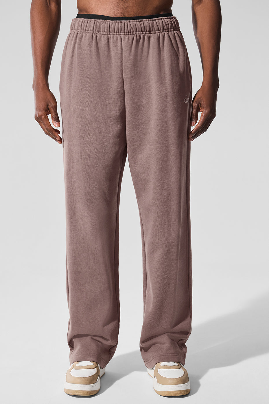 Pantalon De Survêtement Coupe Droite Accolade - Mushroom