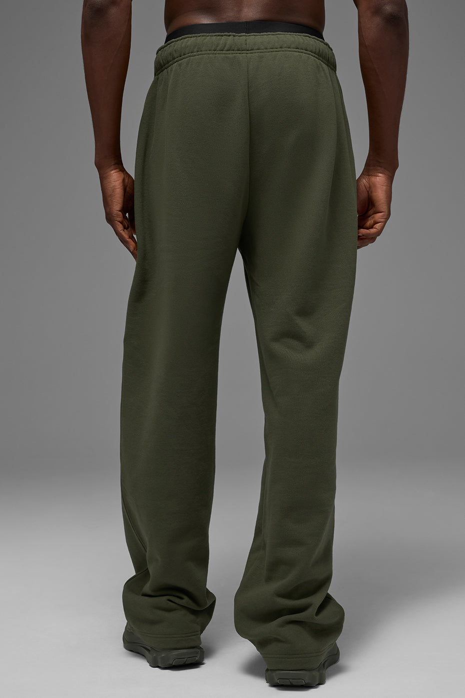 Pantalon De Survêtement Coupe Droite Accolade - Green Olive