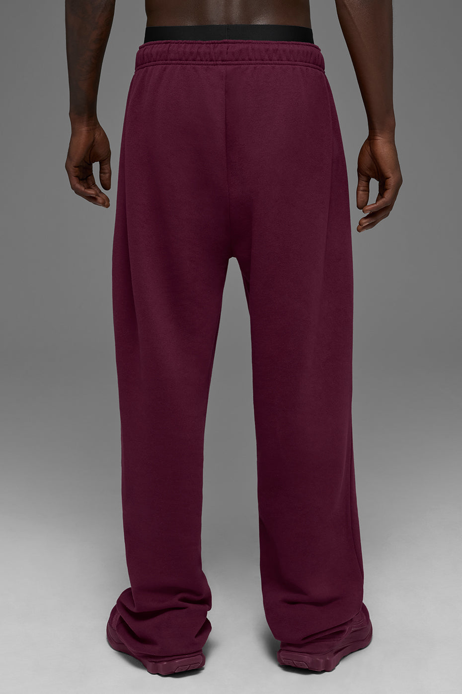 Pantalon De Survêtement Coupe Droite Accolade - Bordeaux