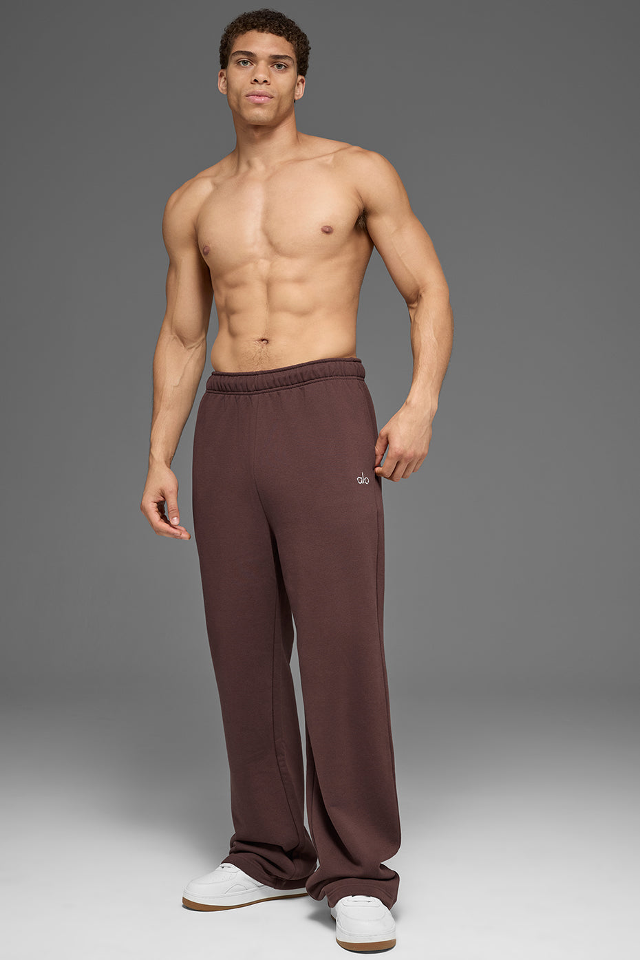 Pantalon De Survêtement Coupe Droite Accolade - Brownstone
