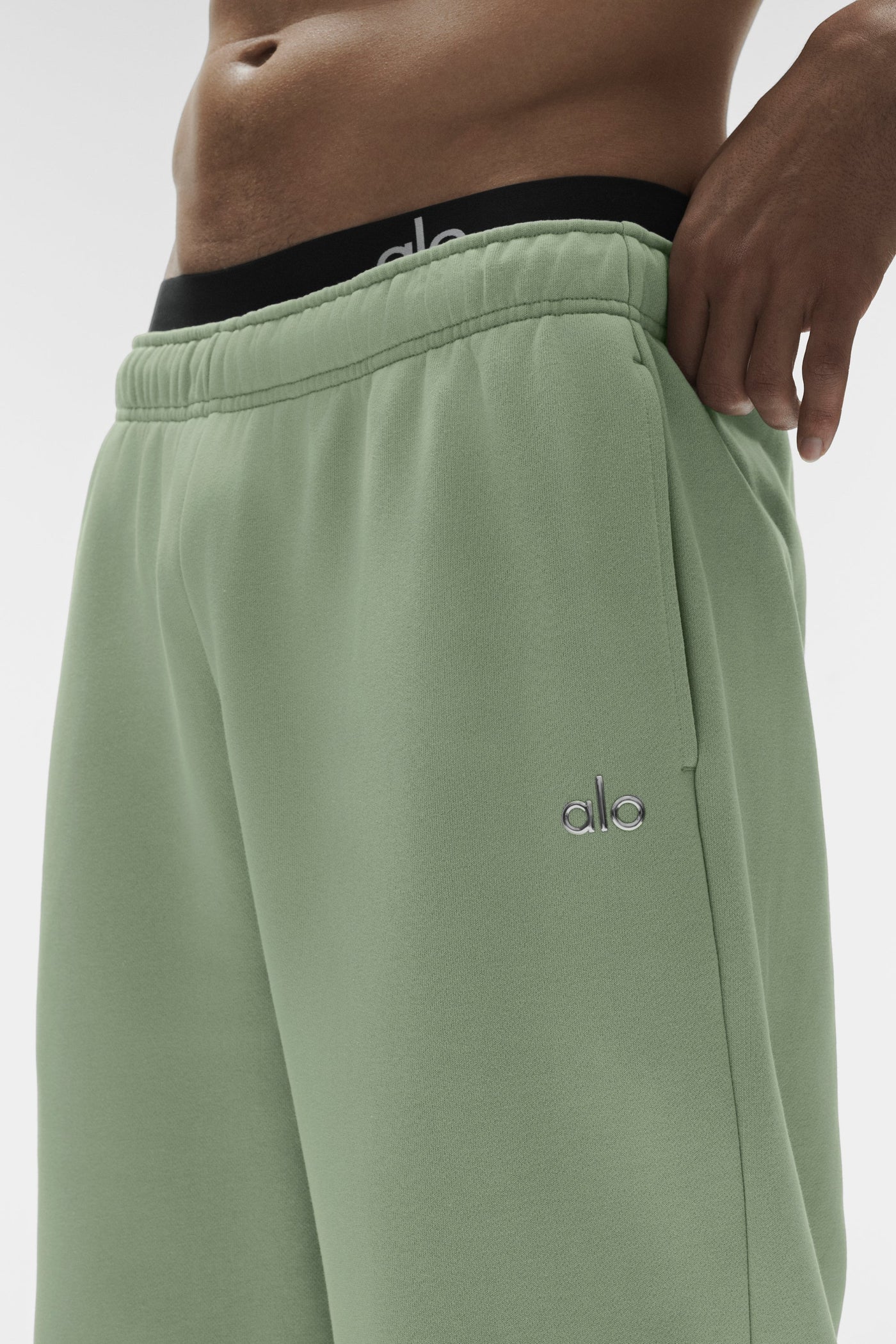 Pantalon De Survêtement Coupe Droite Accolade - Dune Grass