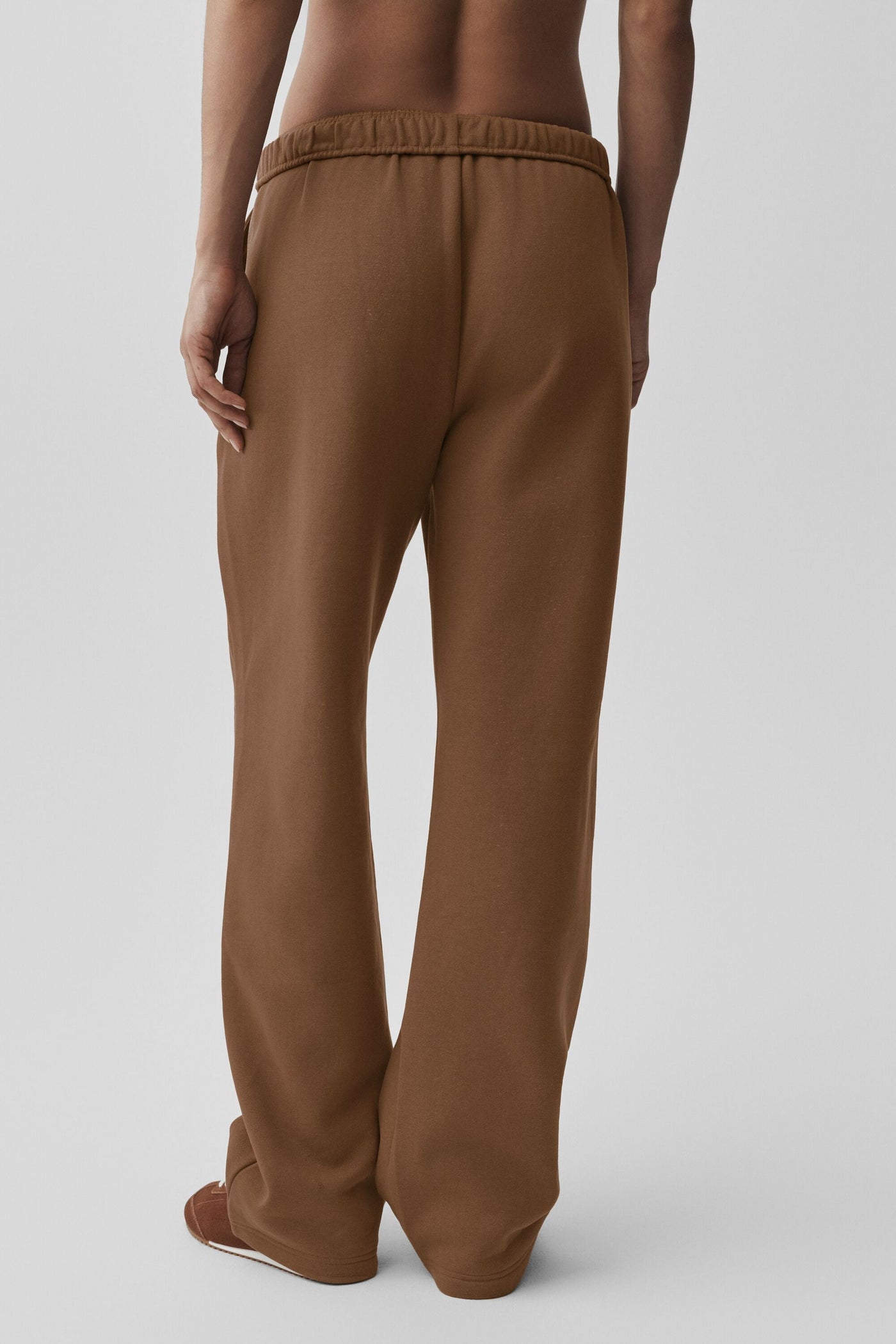 Pantalon De Survêtement Coupe Droite Accolade - Sun Kissed Brown