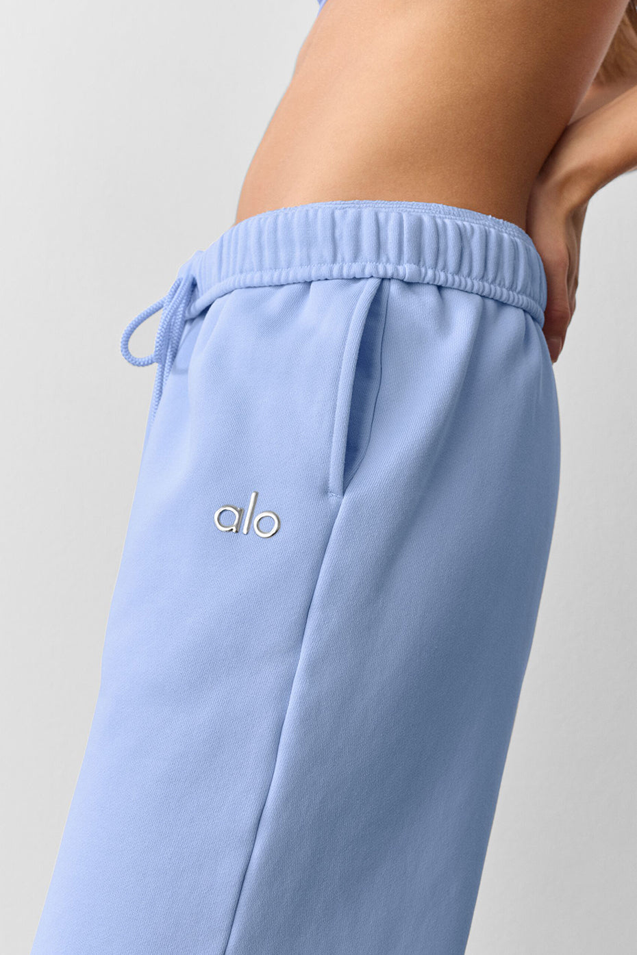 Pantalon De Survêtement Coupe Droite Accolade - Light Provence Blue