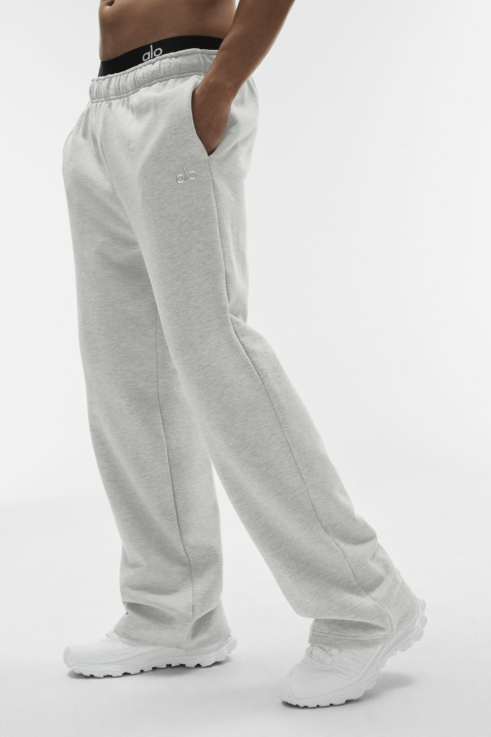 Pantalon De Survêtement Coupe Droite Accolade - White Heather