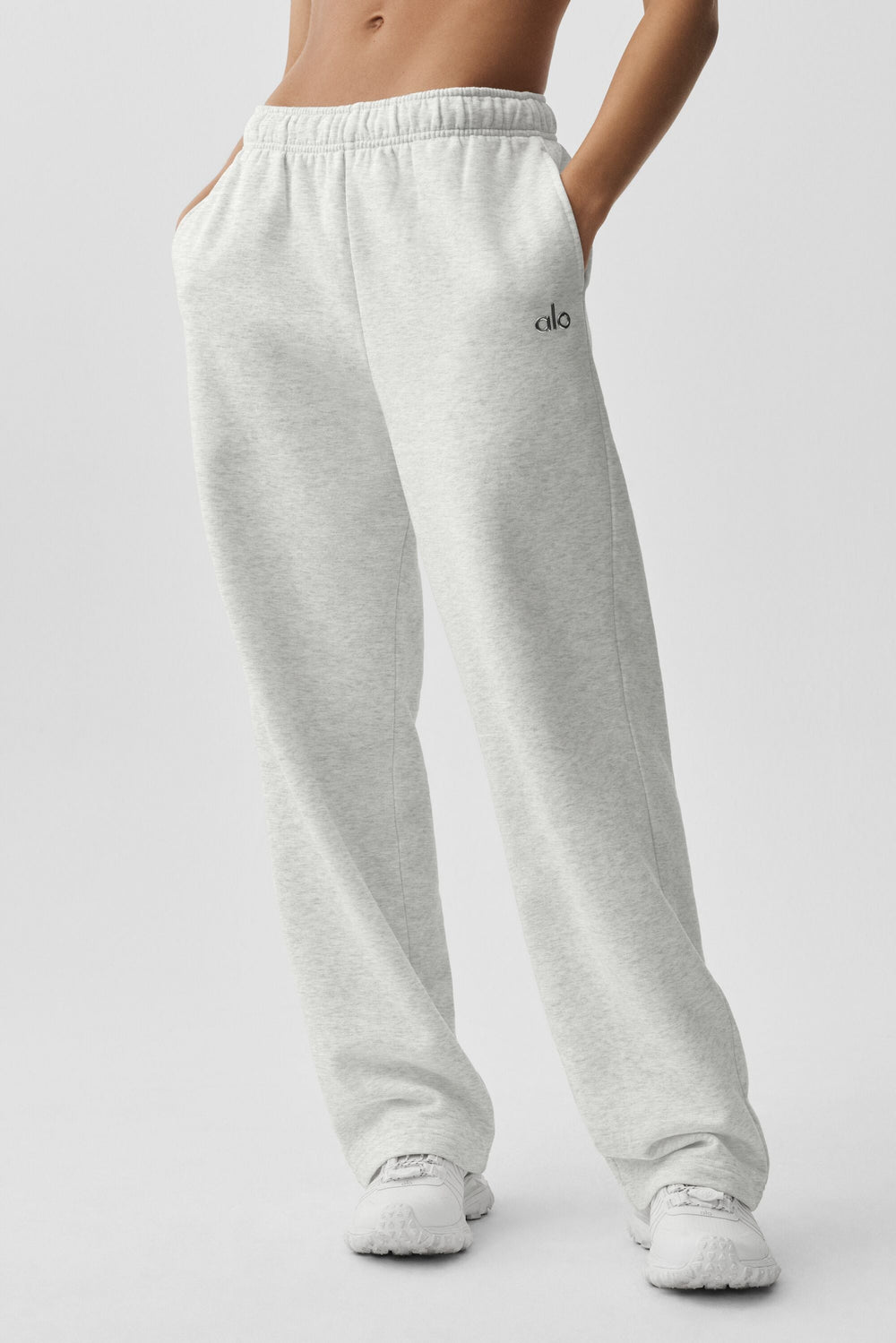 Pantalon De Survêtement Coupe Droite Accolade - White Heather