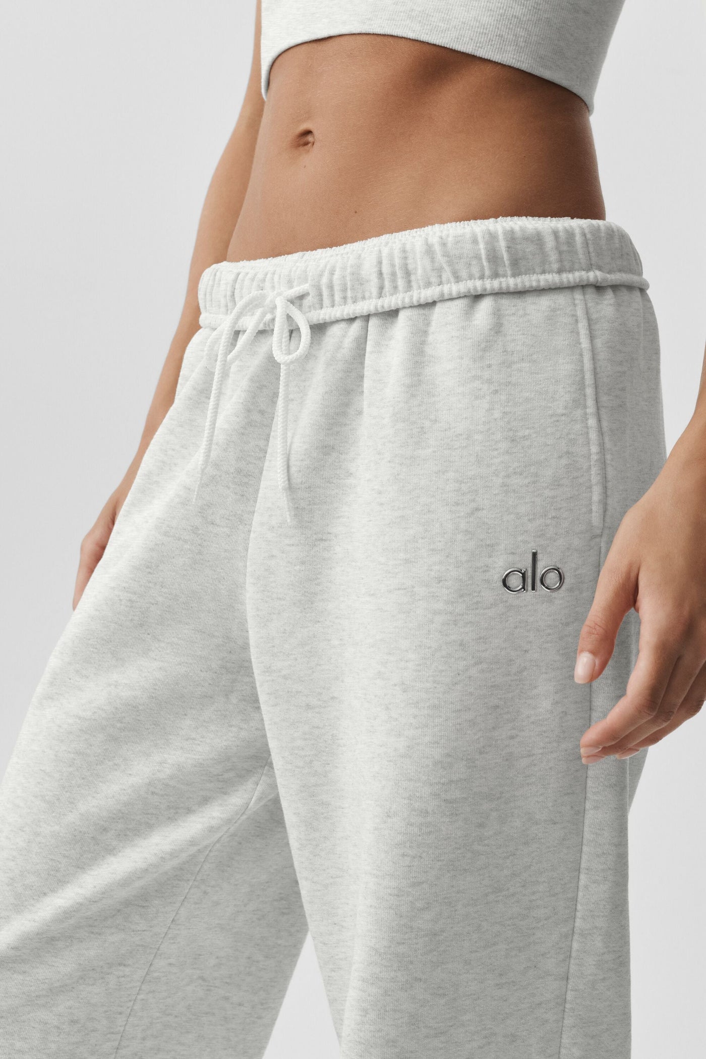 Pantalon De Survêtement Coupe Droite Accolade - White Heather