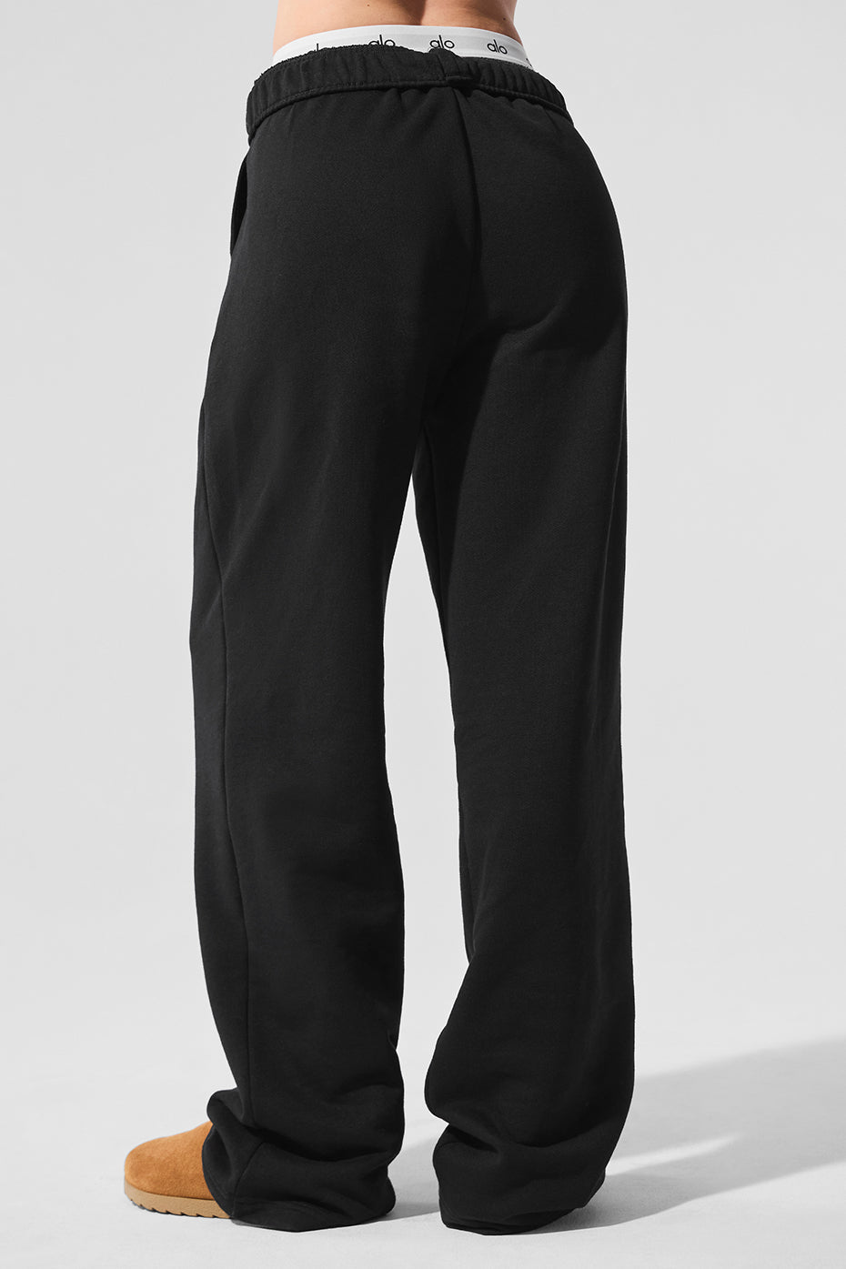 Pantalon De Survêtement Coupe Droite Accolade - Noir