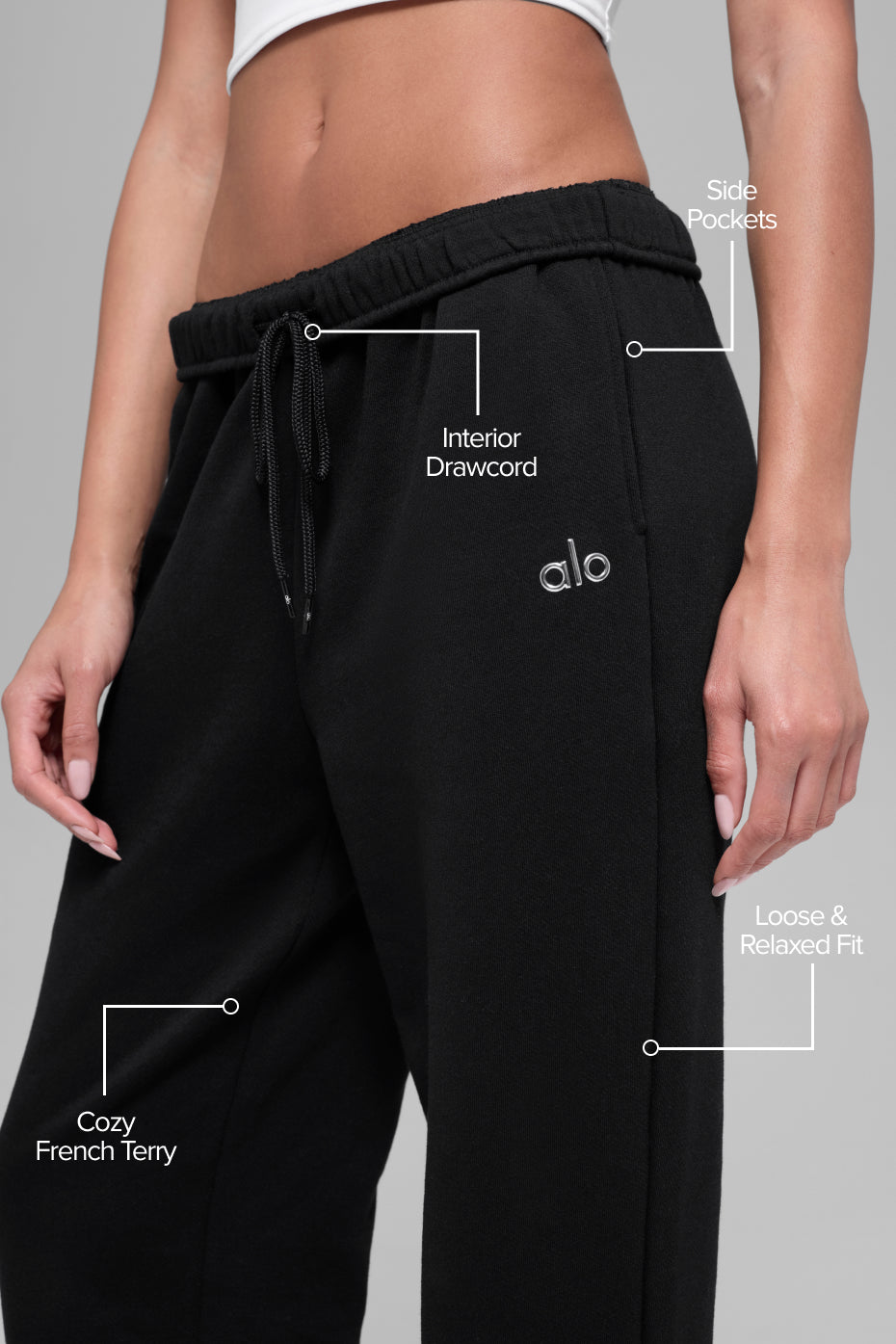 Pantalon De Survêtement Accolade - Noir