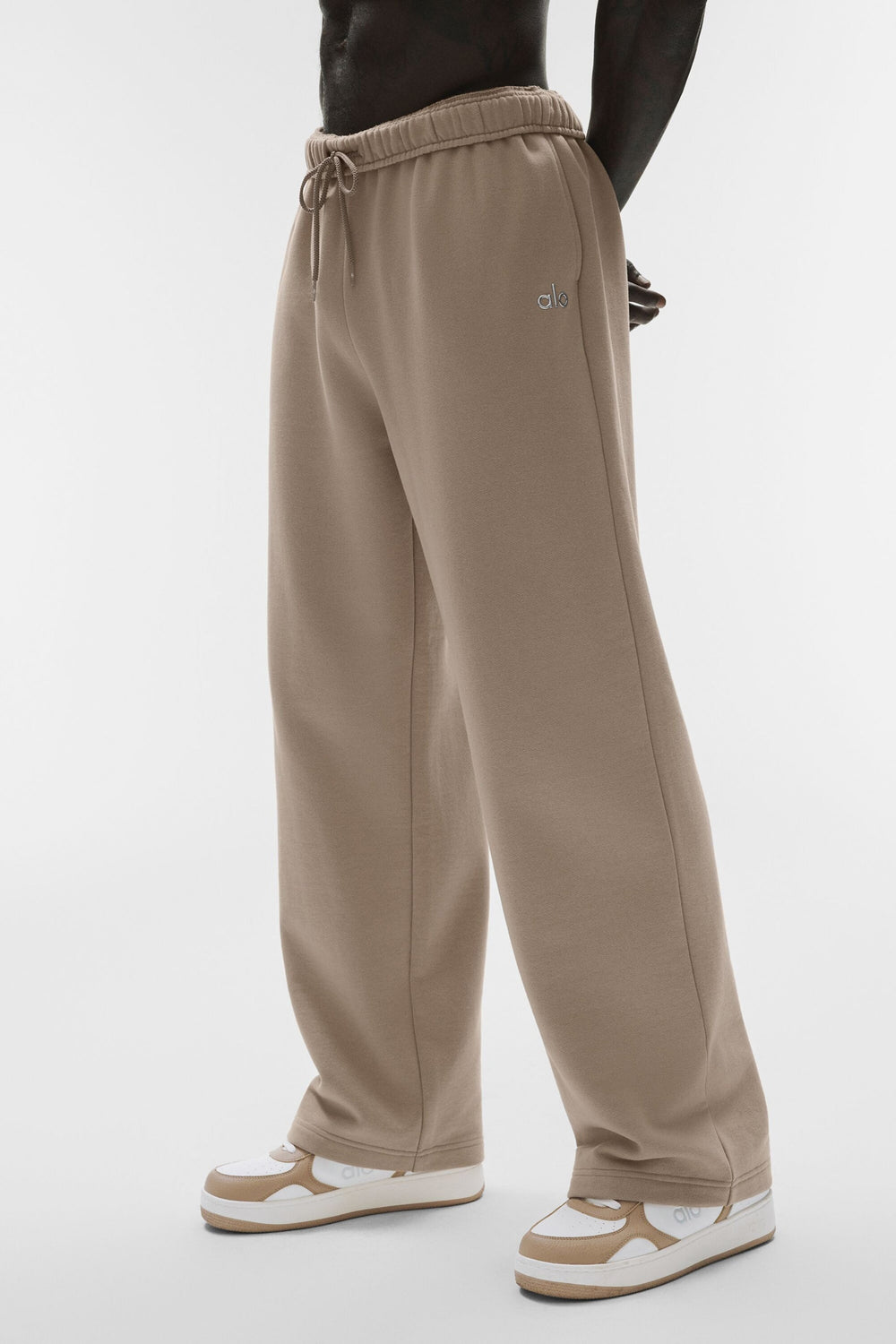 Pantalon De Survêtement Coupe Droite Accolade - Gravel