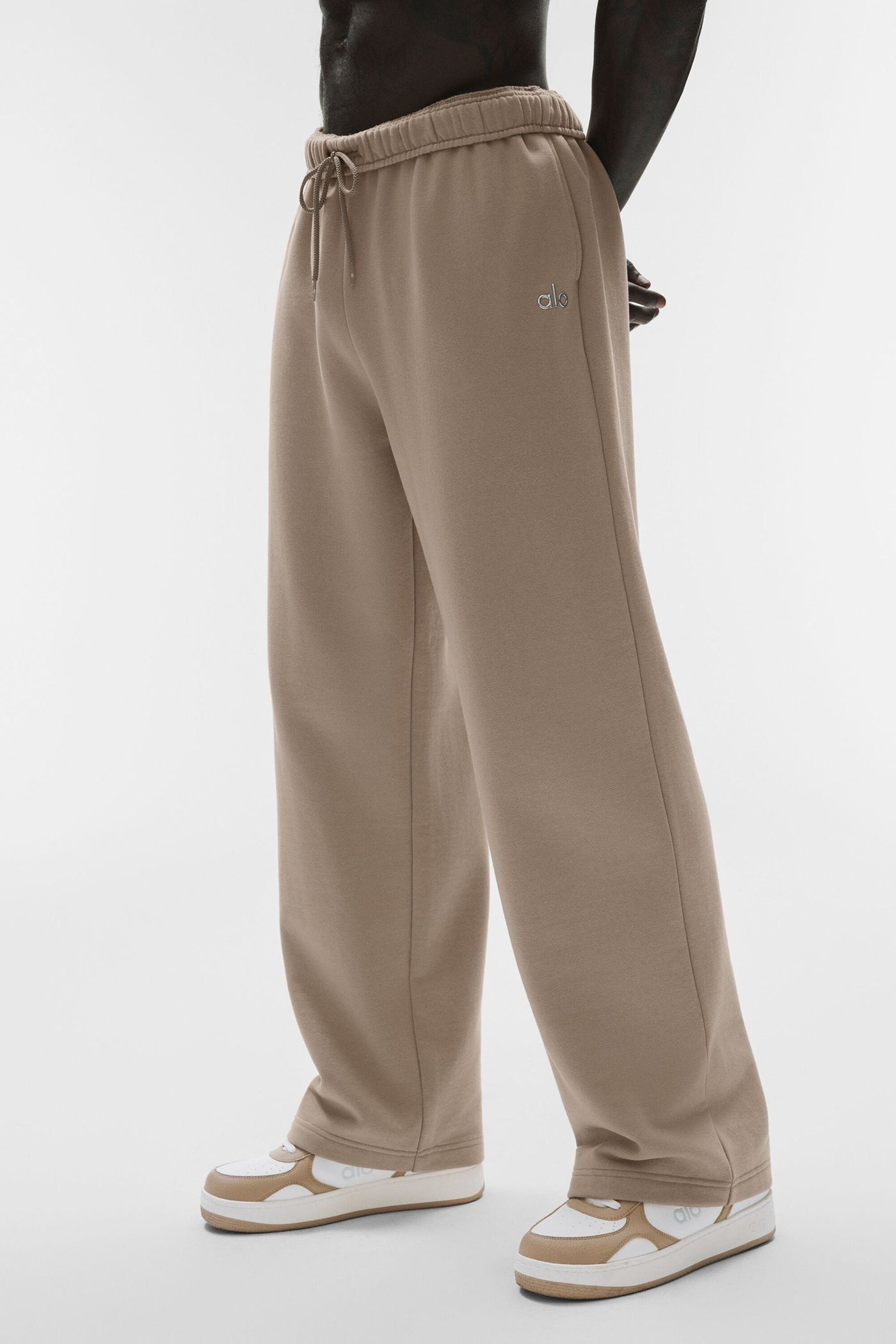Pantalon De Survêtement Coupe Droite Accolade - Gravel
