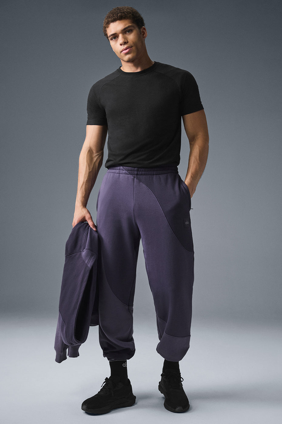 Pantalon De Survêtement Make Waves - Italian Plum Tonal