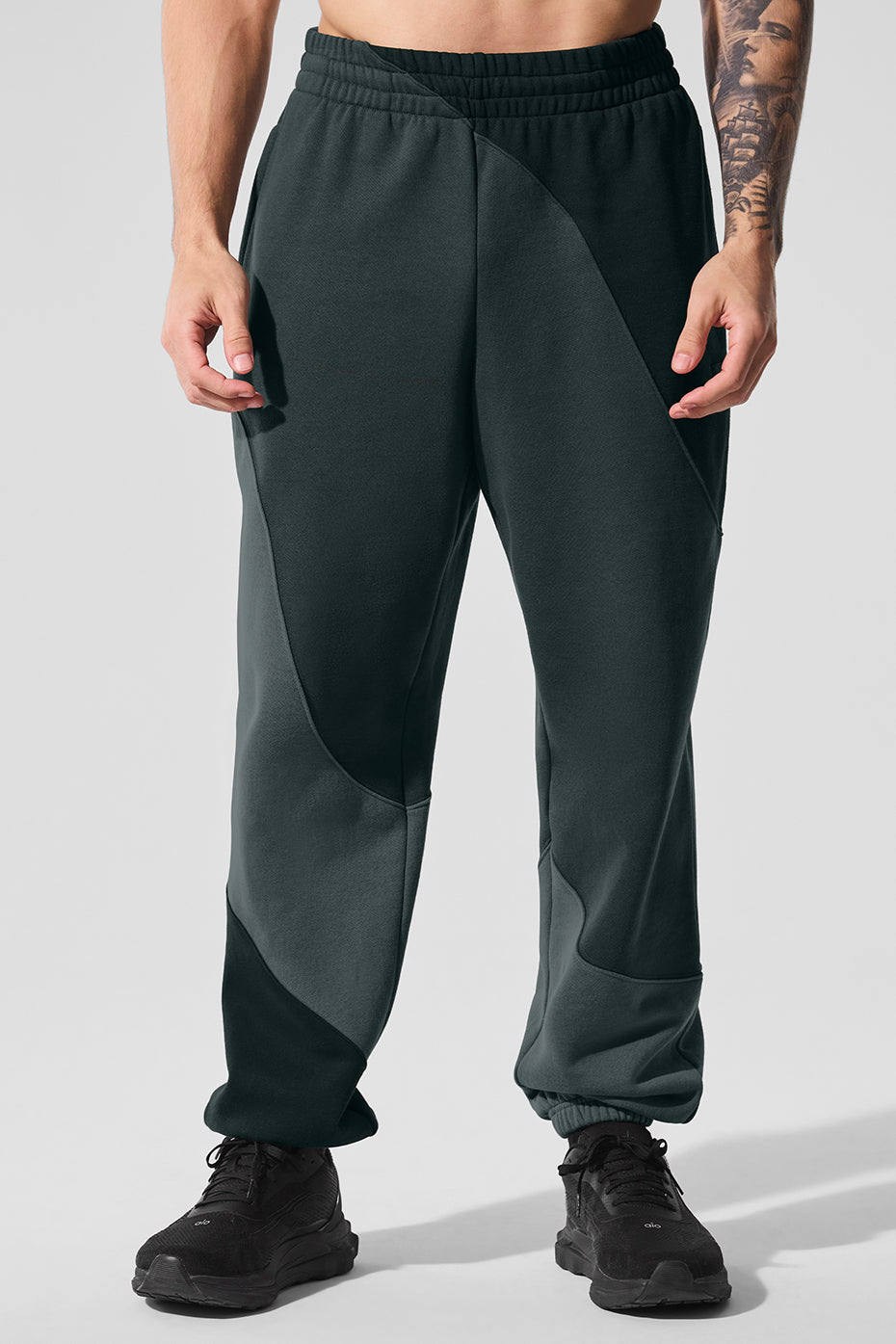 Pantalon de survêtement Make Waves - Charcoal Green Tonal
