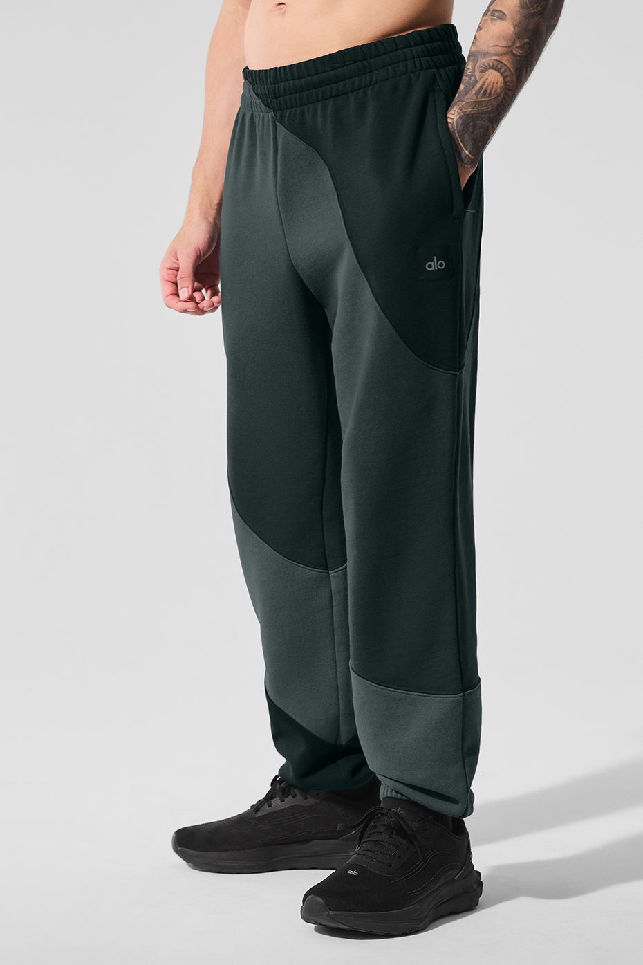 Pantalon de survêtement Make Waves - Charcoal Green Tonal
