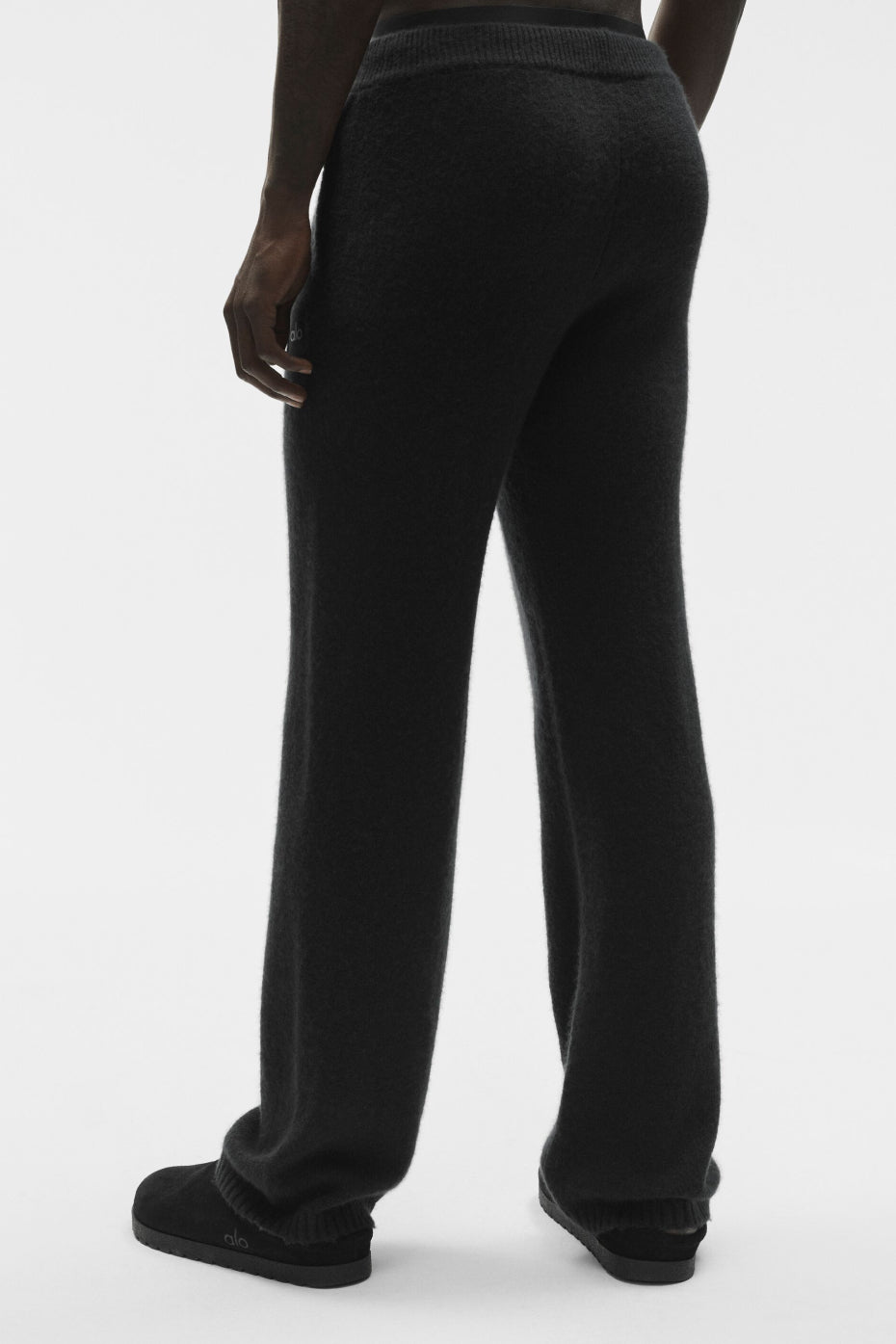 Pantalon De Survêtement En Laine Et Cachemire New Class - Noir