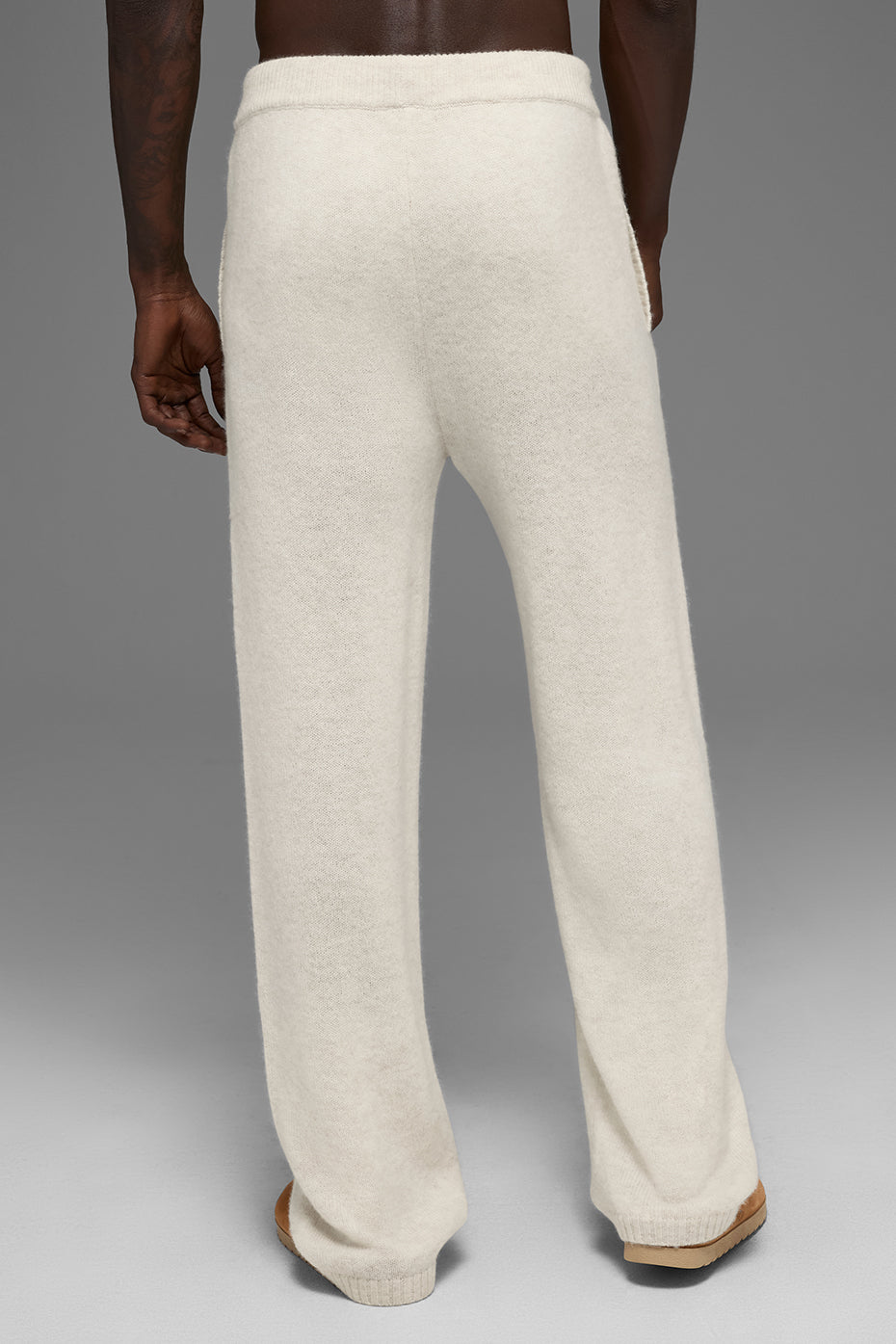 Pantalon De Survêtement En Laine Et Cachemire New Class - Bone Heather