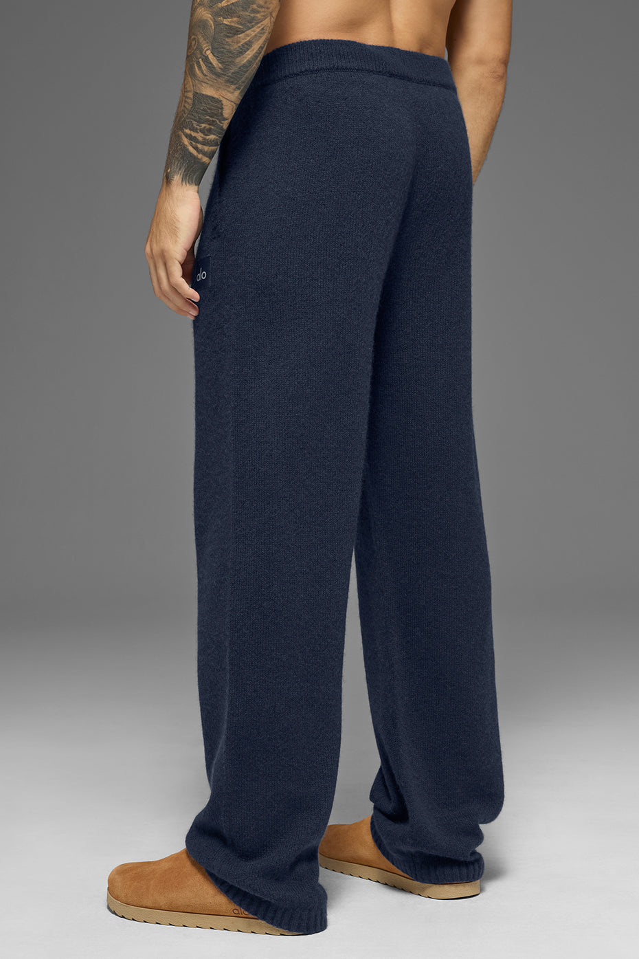 Pantalon De Survêtement En Laine Et Cachemire New Class - Navy