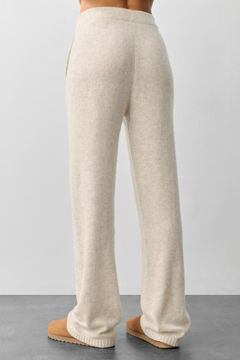 Pantalon De Survêtement En Laine Et Cachemire New Class - Oatmeal Heather