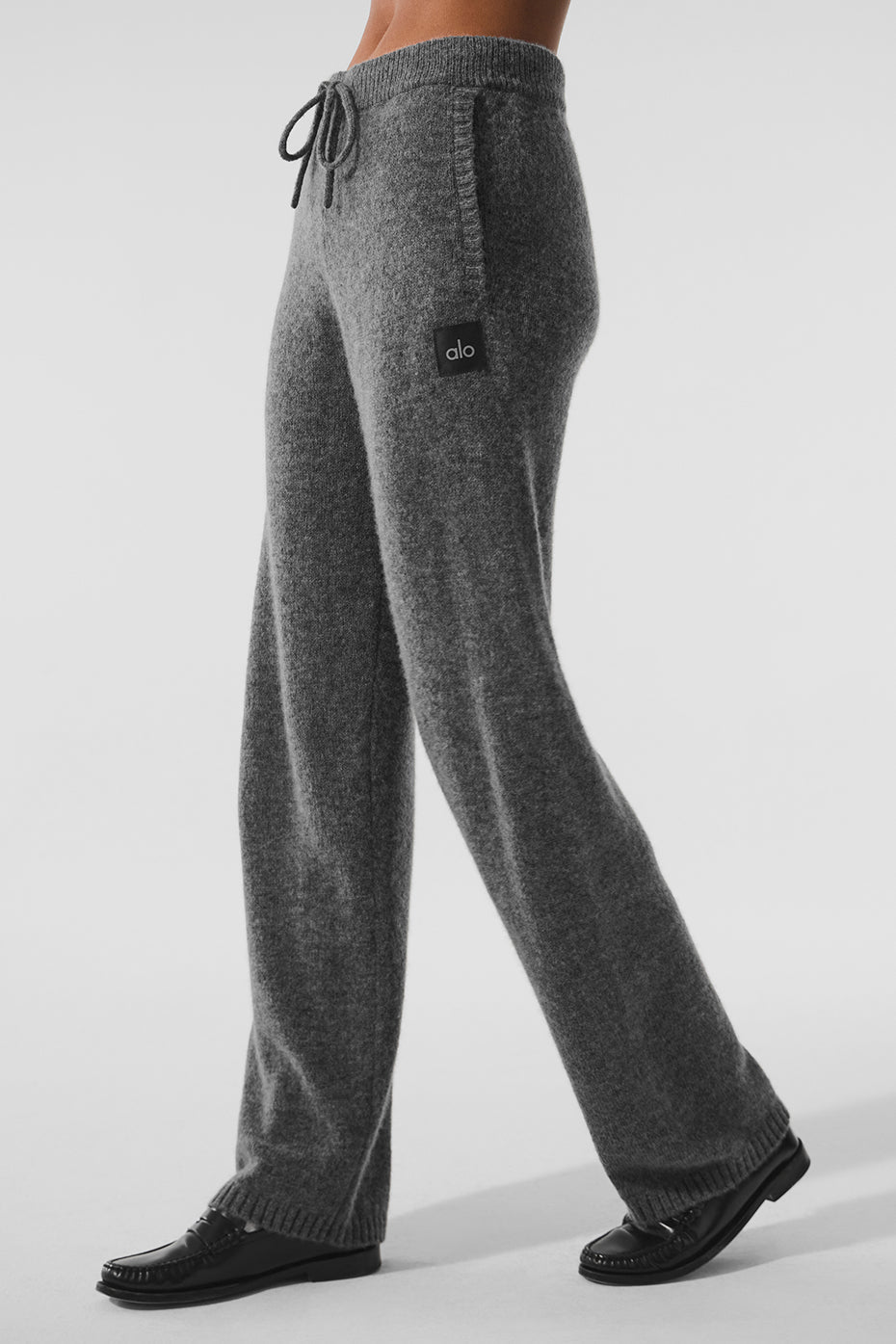 Pantalon De Survêtement En Laine Et Cachemire New Class - Platinum Grey