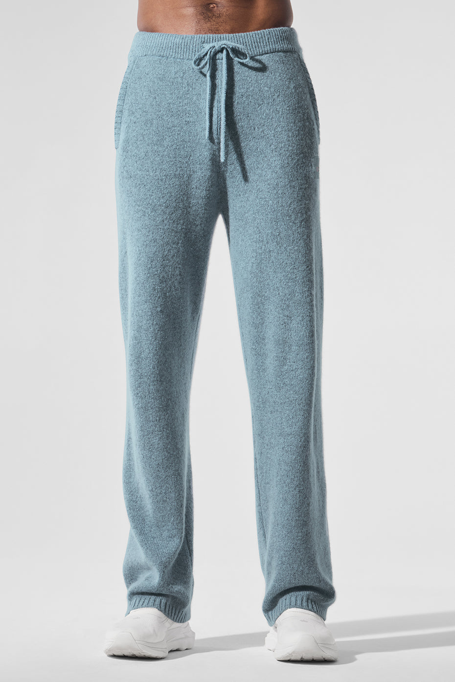 Pantalon De Survêtement En Laine Et Cachemire New Class - Celestial Blue Granite Heather