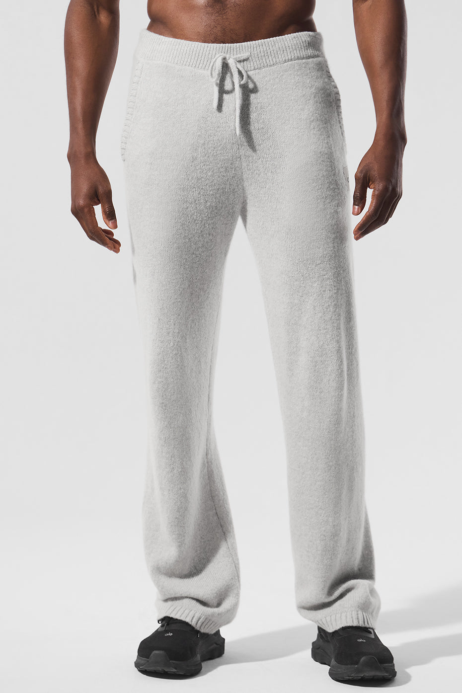 Pantalon De Survêtement En Laine Et Cachemire New Class - Pearl Grey Heather