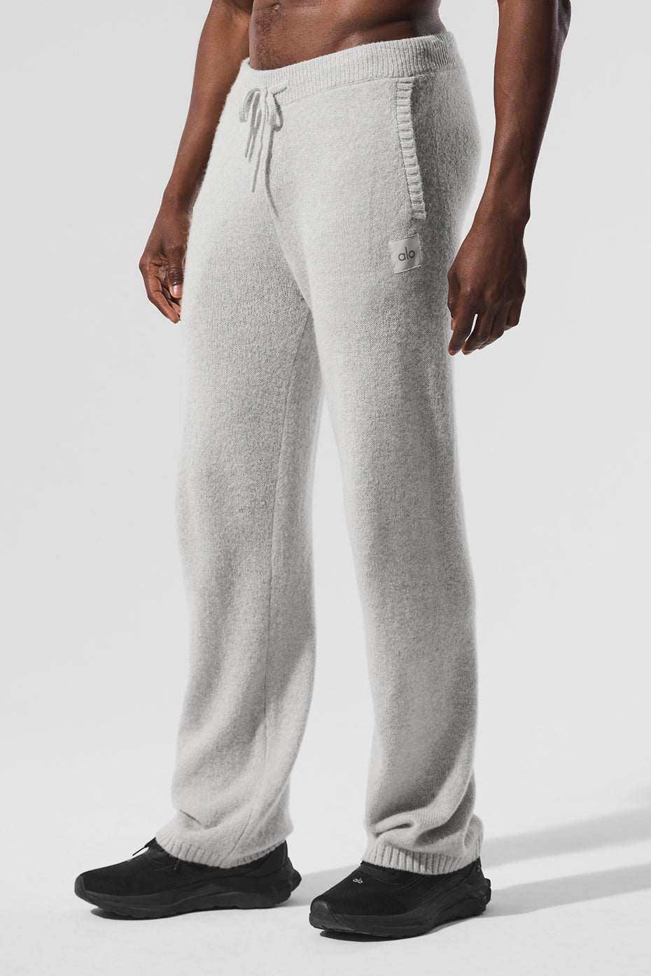 Pantalon De Survêtement En Laine Et Cachemire New Class - Pearl Grey Heather