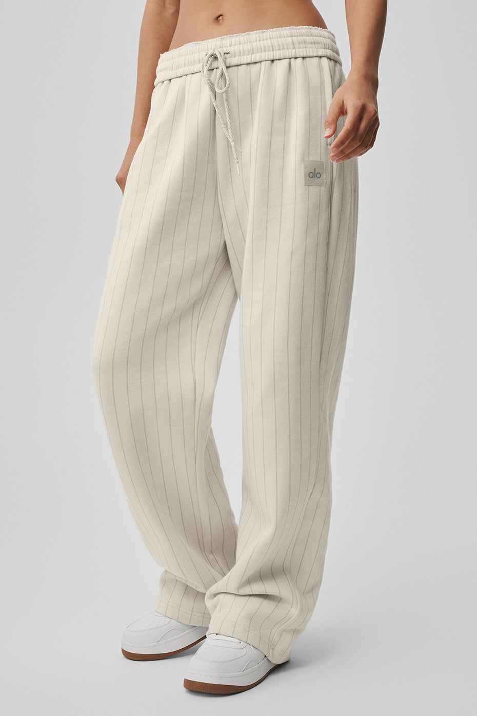 Pantalon De Survêtement Coupe Droite Pinstripe - Bone Pinstripe