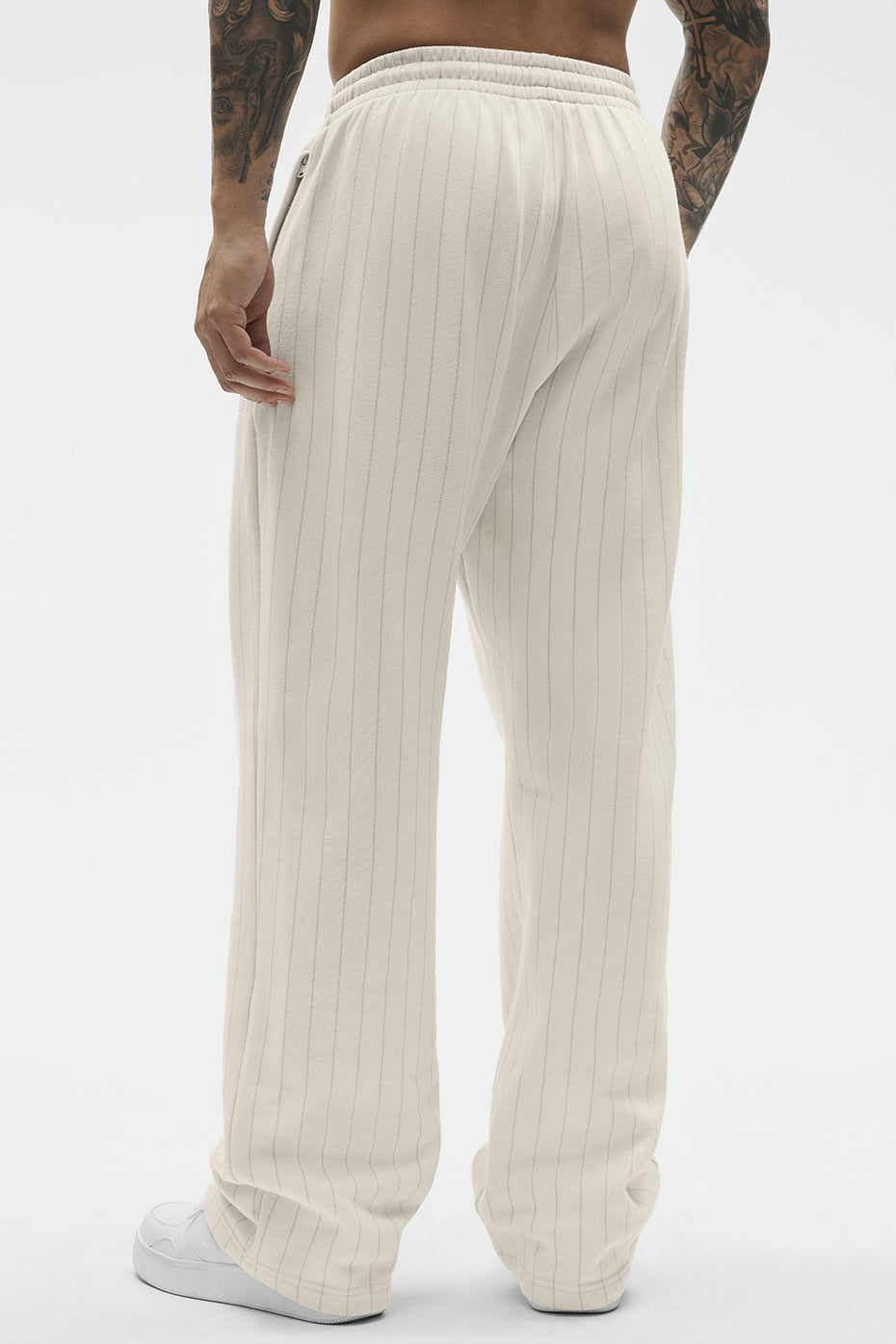 Pantalon De Survêtement Coupe Droite Pinstripe - Bone Pinstripe