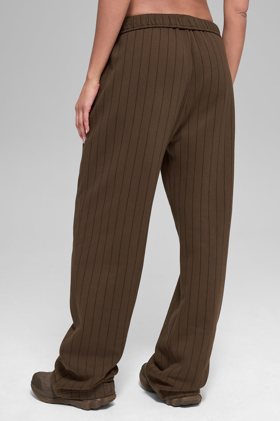 Pantalon De Survêtement Coupe Droite Pinstripe - Espresso Pinstripe