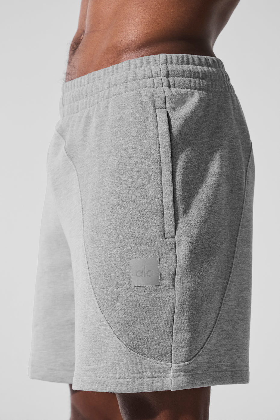 7" Make Waves Short - Athletic Heather Grey Ton sur ton