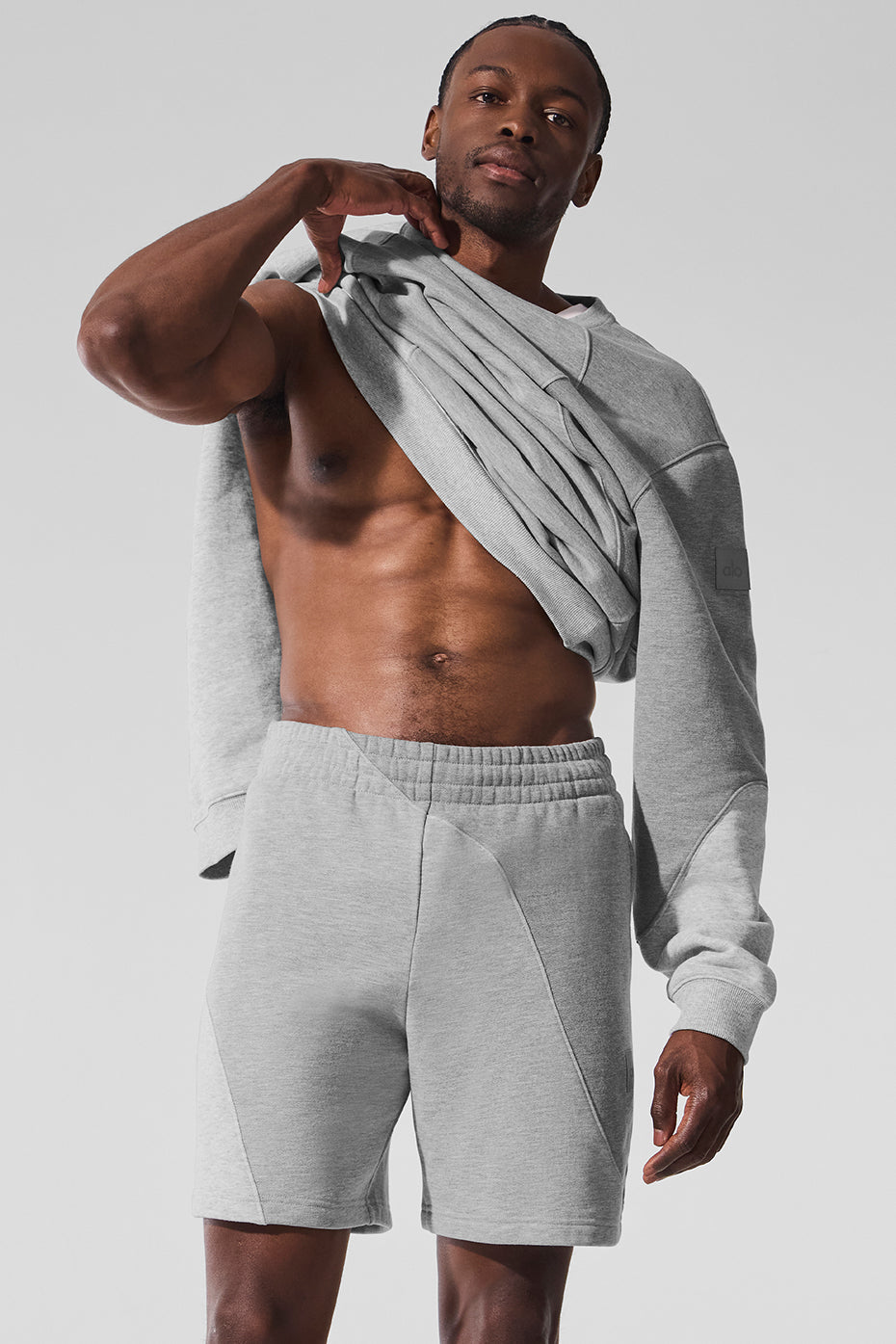 7" Make Waves Short - Athletic Heather Grey Ton sur ton