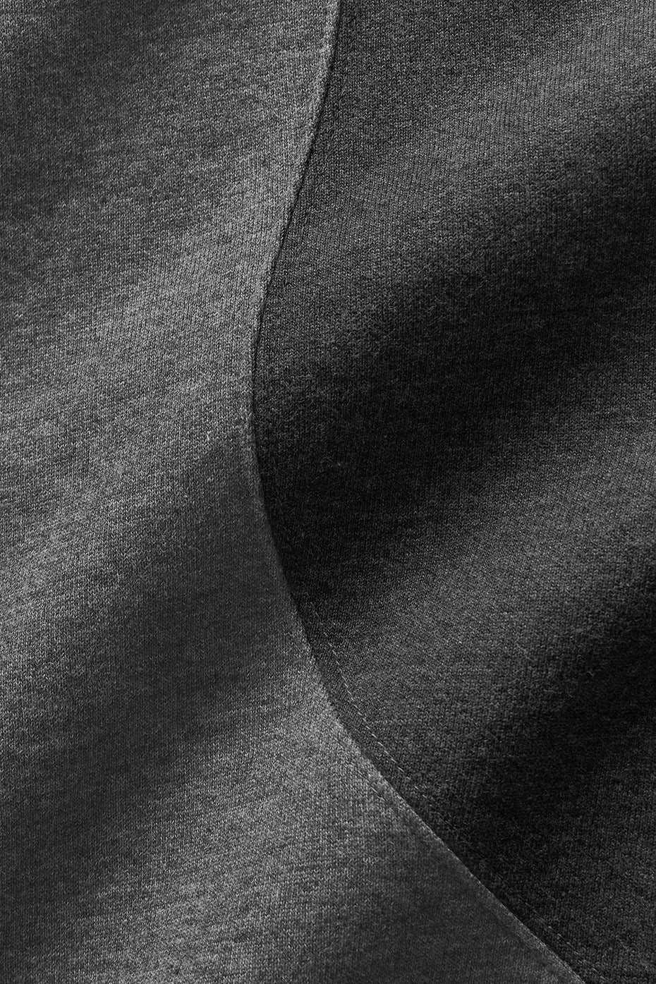 Short Make Waves 7" - Gris chiné foncé ton sur ton