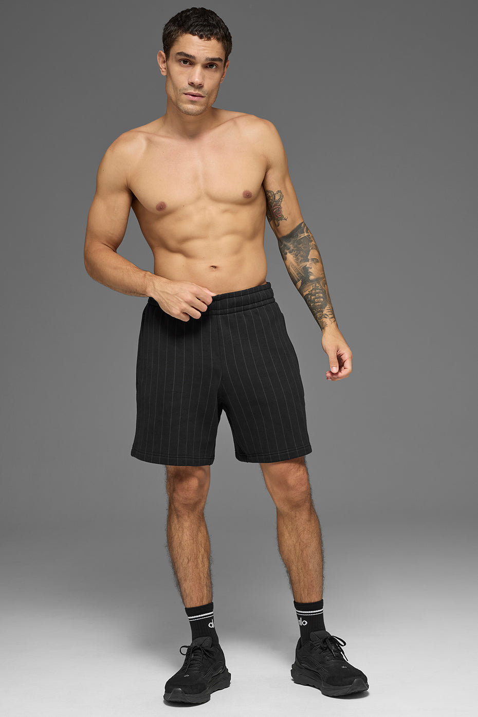 Short 7" Pinstripe - Noir Pinstripe