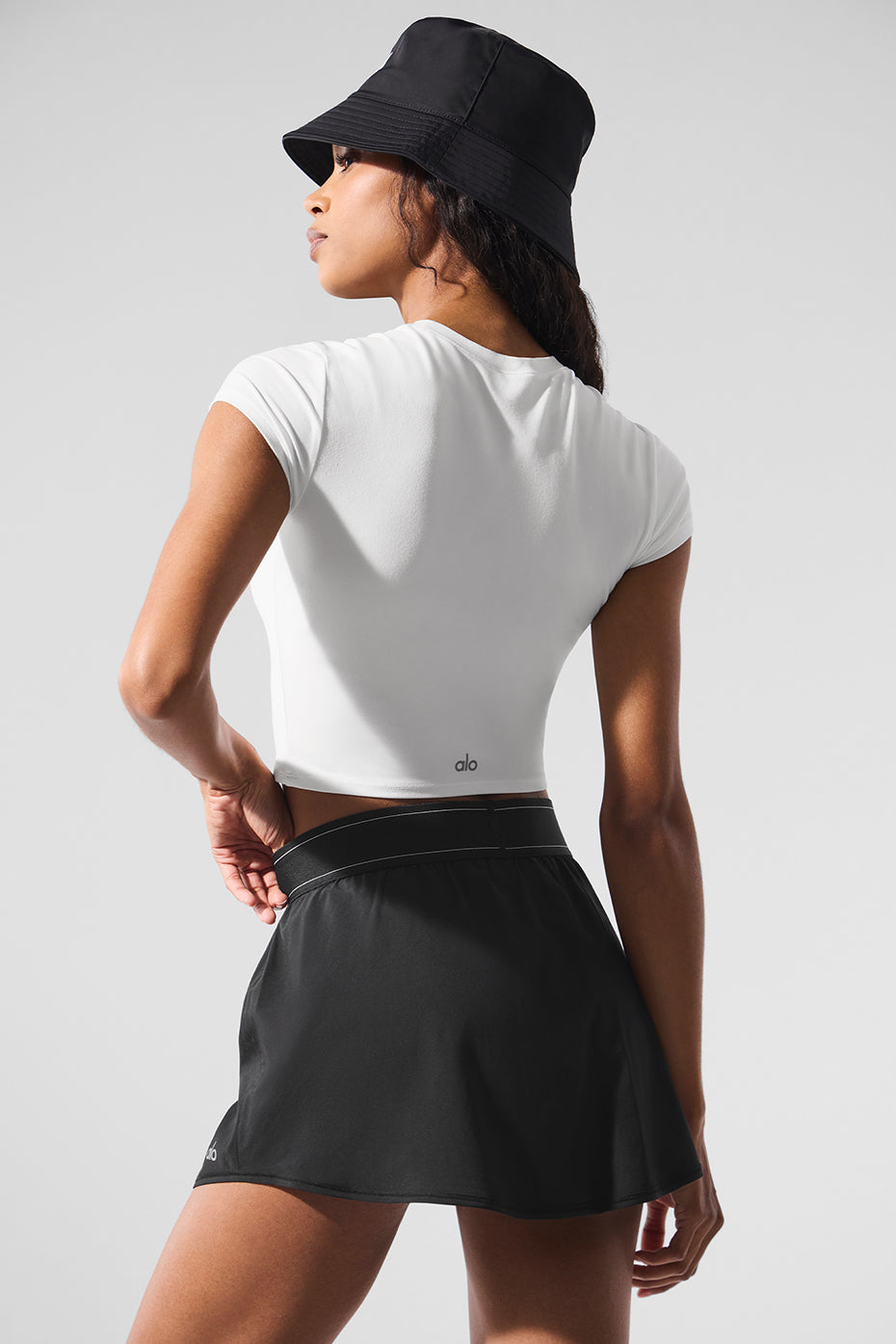 Haut Court Manches Courtes Alosoft Finesse - Blanc