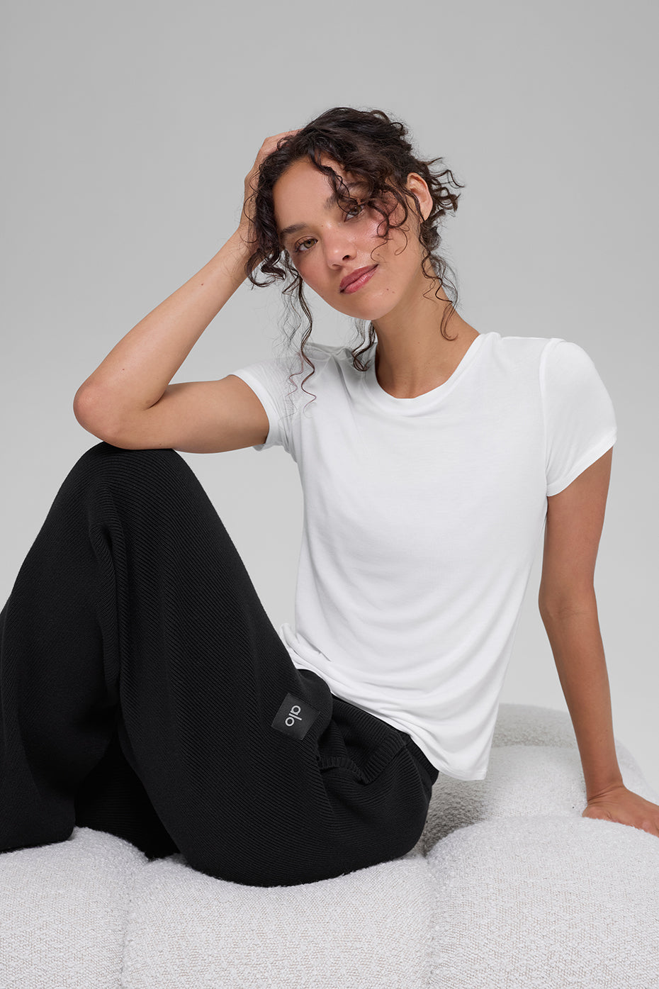 T-Shirt Manches Courtes All Day - Blanc