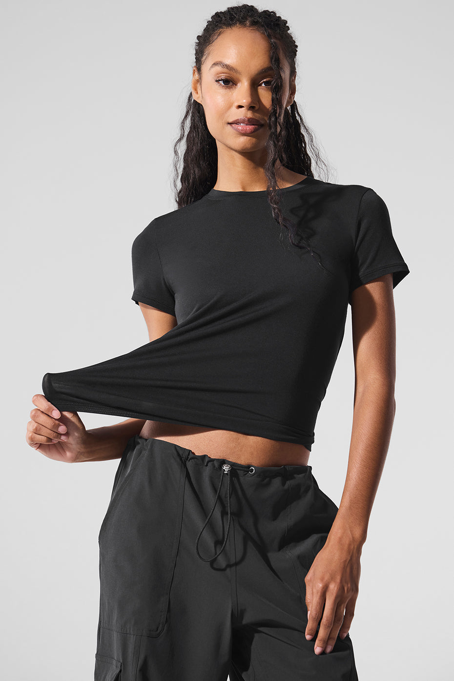 T-Shirt Manches Courtes All Day - Noir
