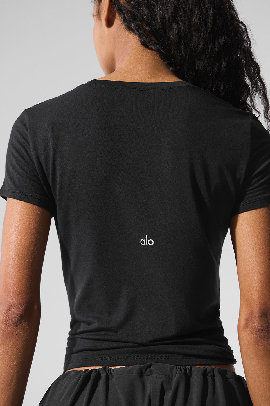 T-Shirt Manches Courtes All Day - Noir