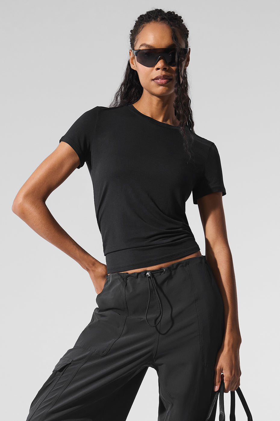 T-Shirt Manches Courtes All Day - Noir