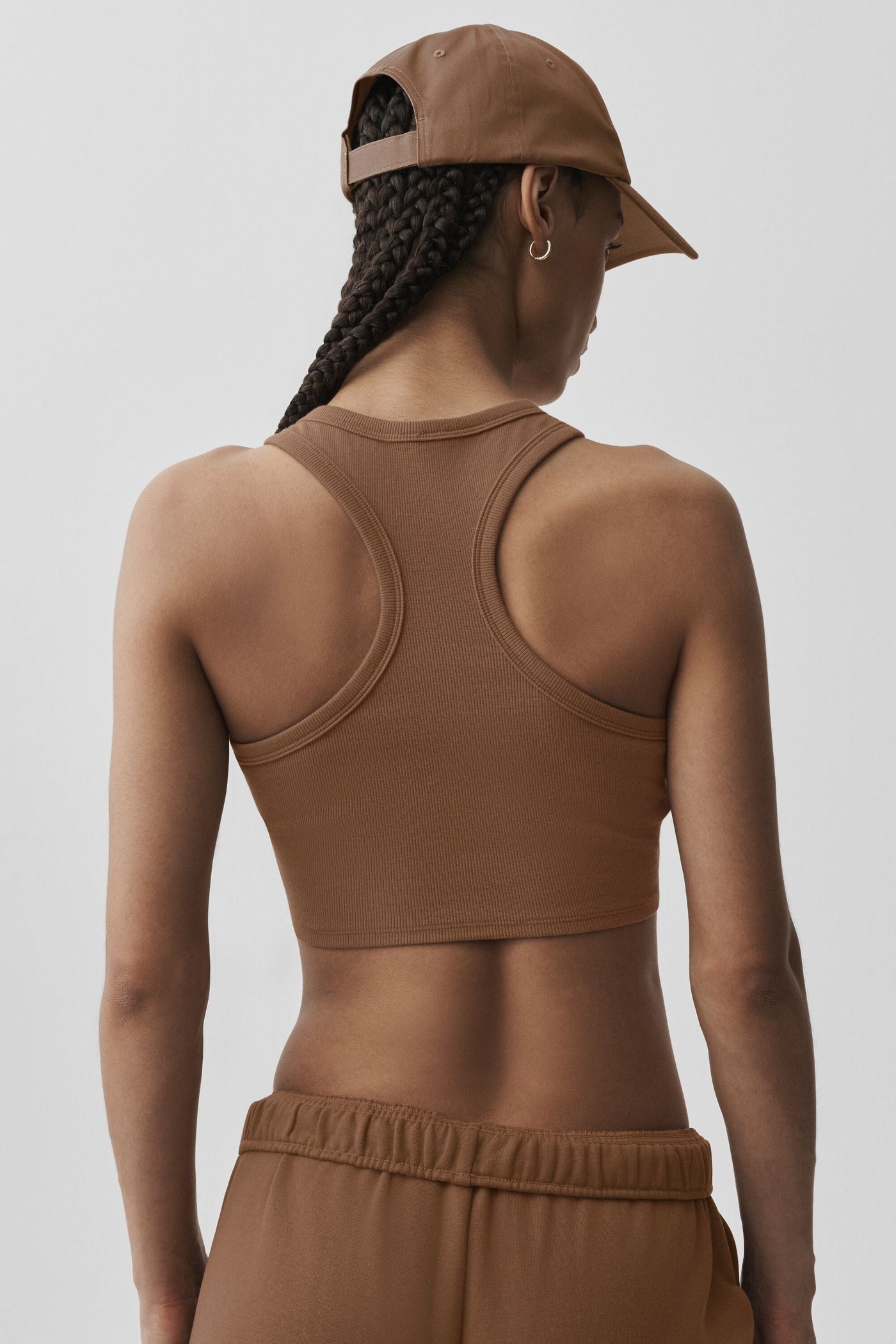 Débardeur Aspire - Sun Kissed Brown/Blanc