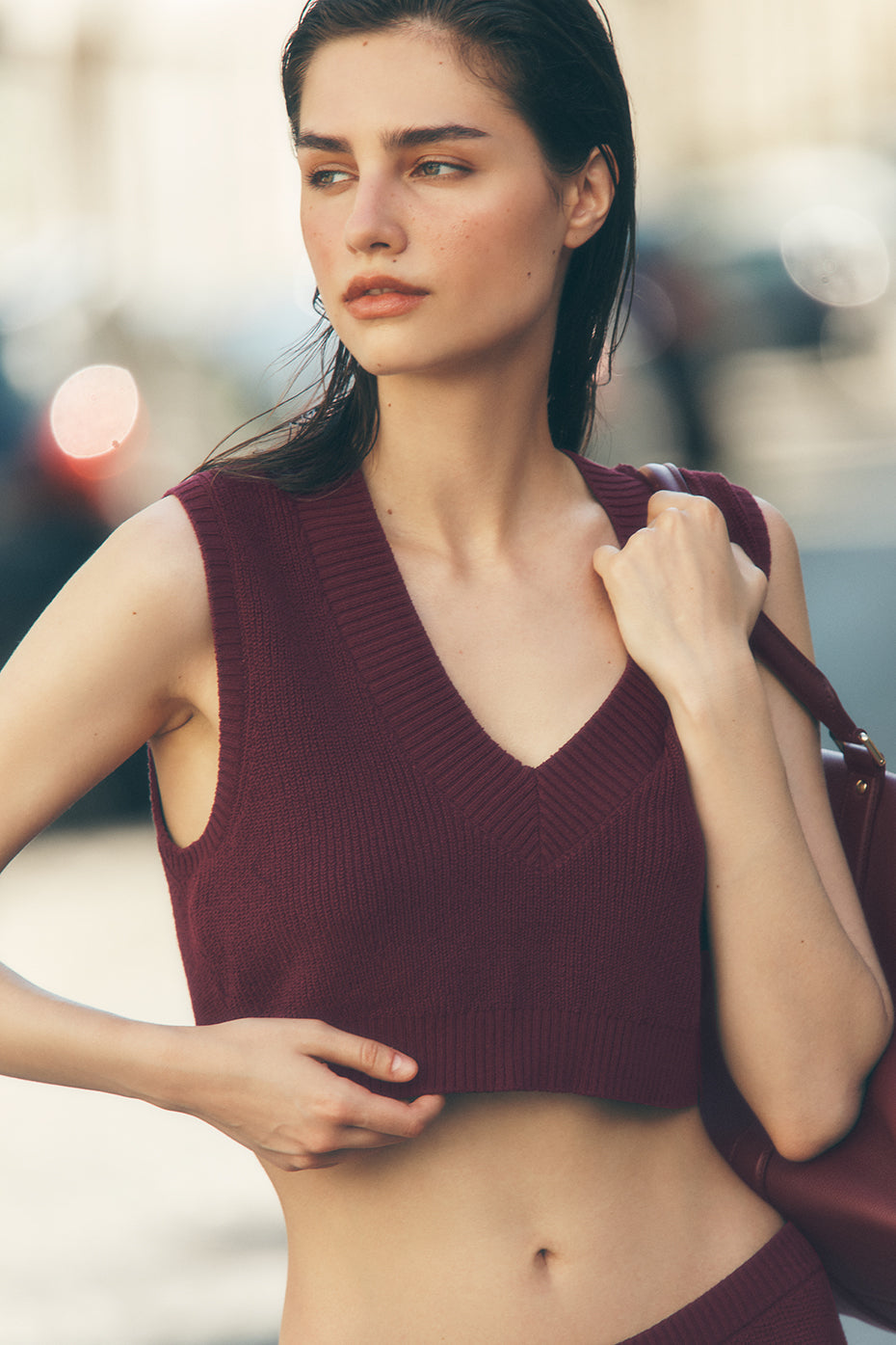 Débardeur Supernatural Sweater - Bordeaux