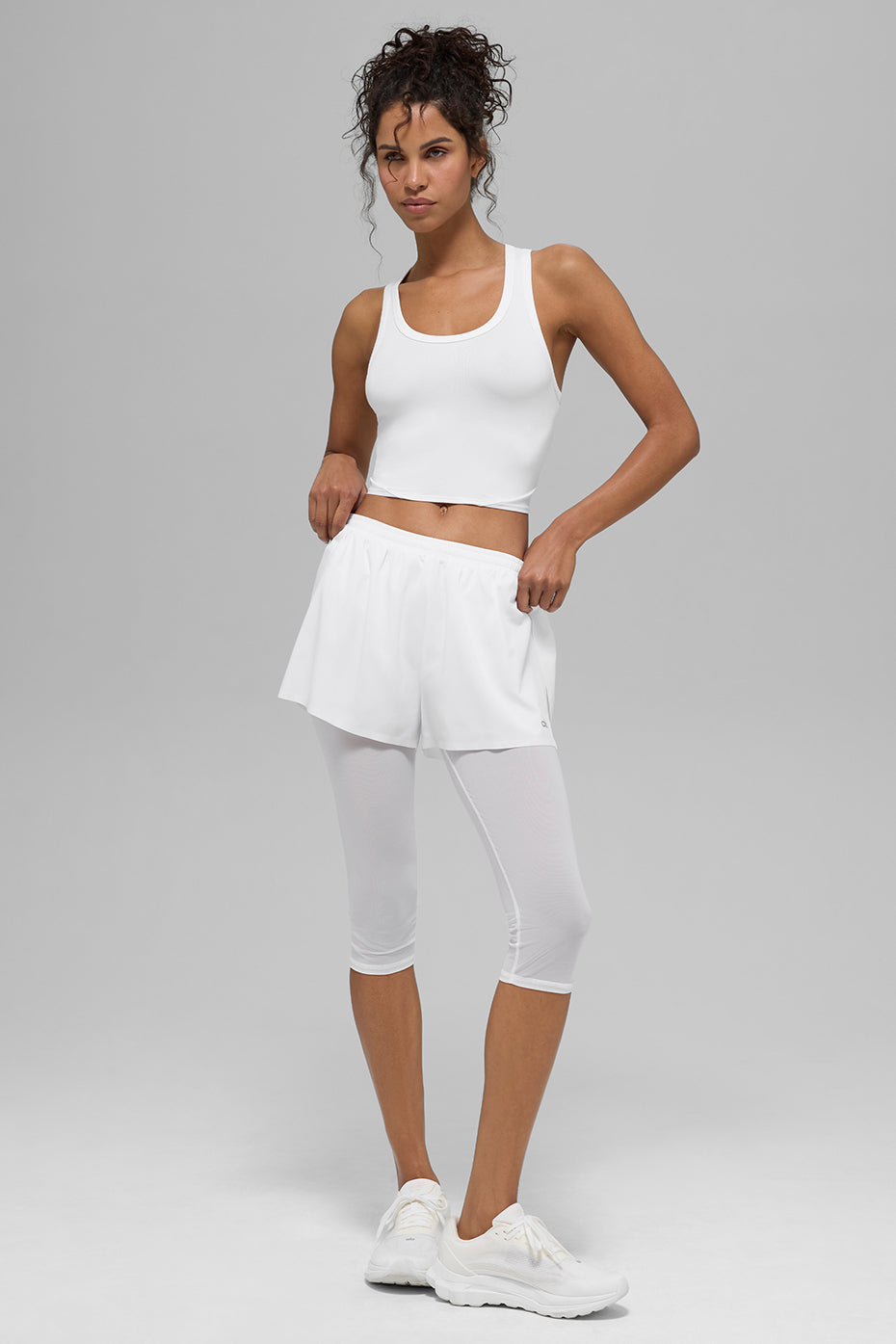 Débardeur Mesh Front Runner - Blanc