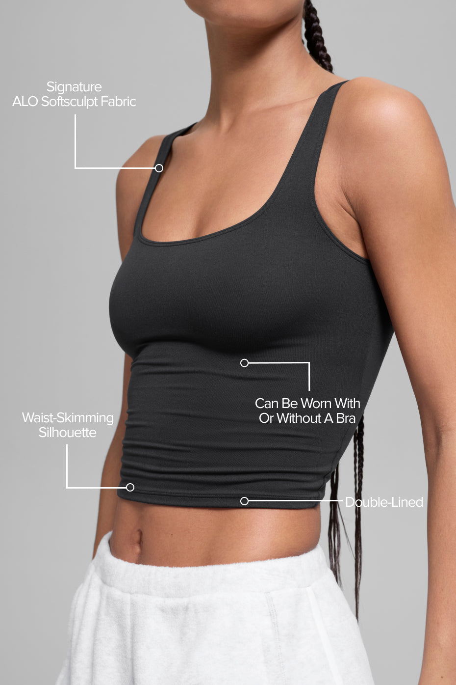 Débardeur ALO Softsculpt Precision - Noir