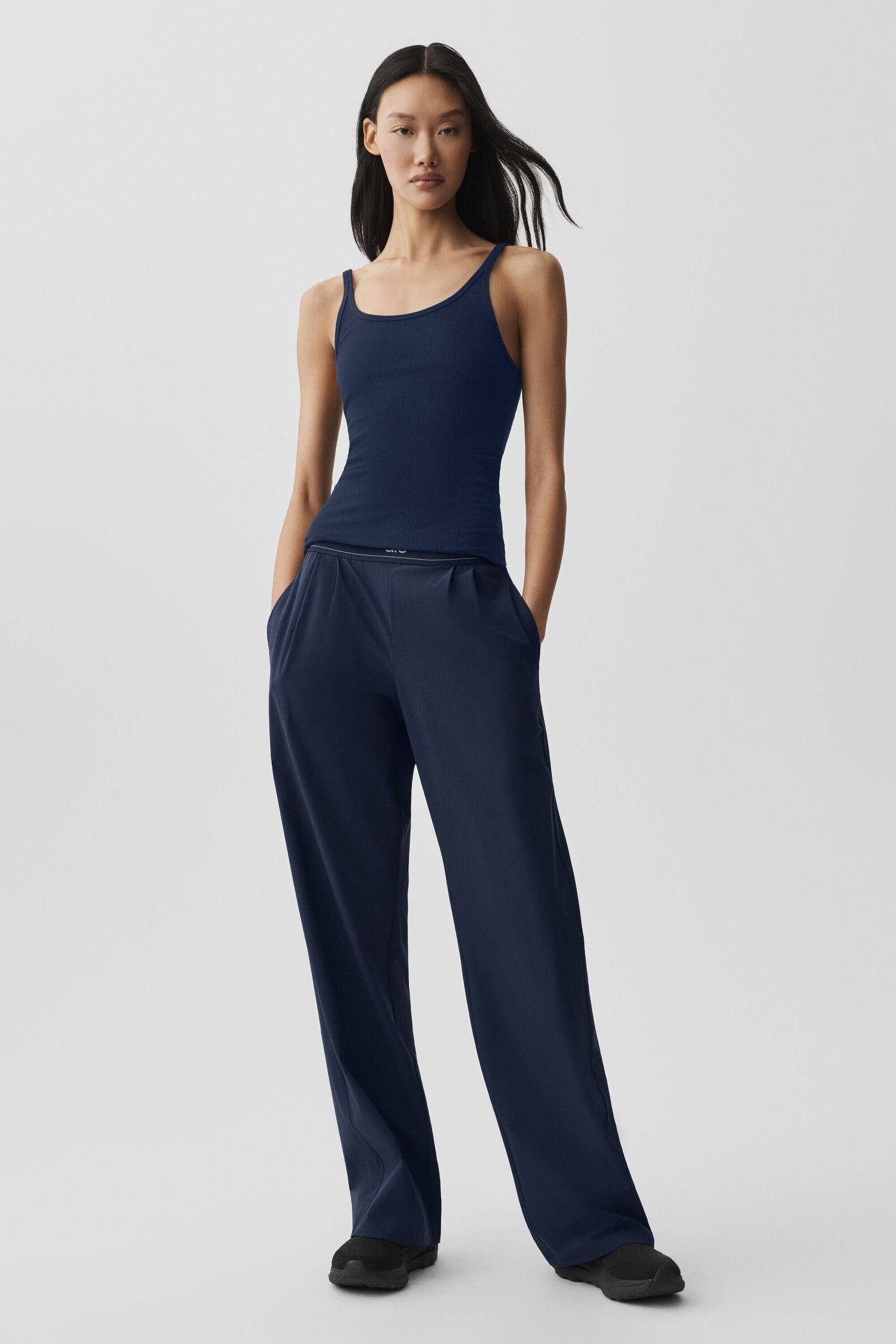 Débardeur Côtelé Adore - Navy