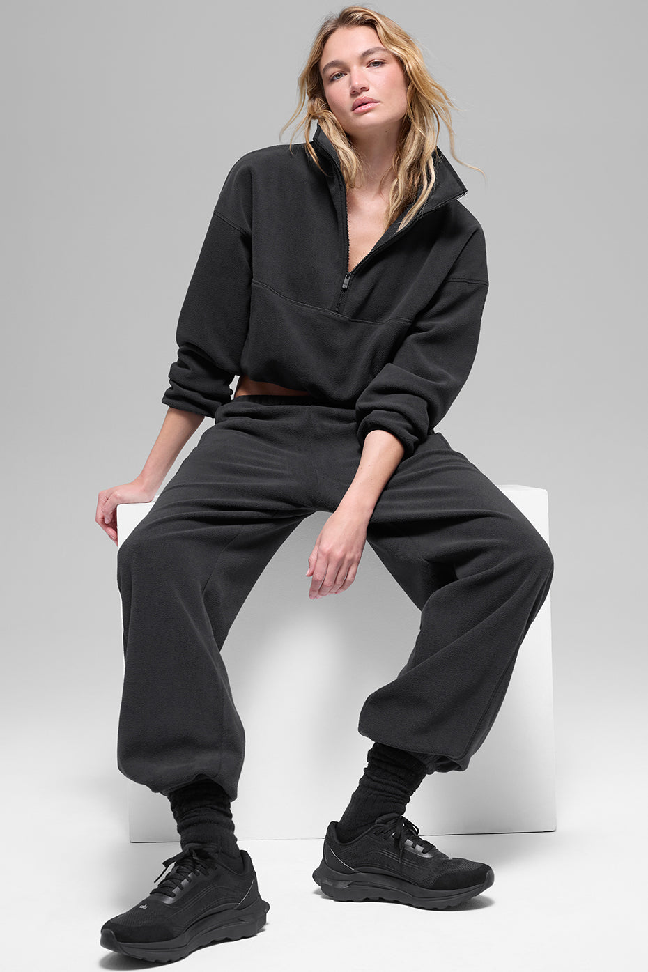 Pull En Polaire Retreat - Noir