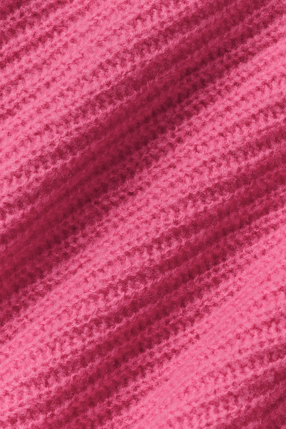 Sweat À Capuche Zippé En Laine Et Cachemire Côtelé Noble - Paradise Pink